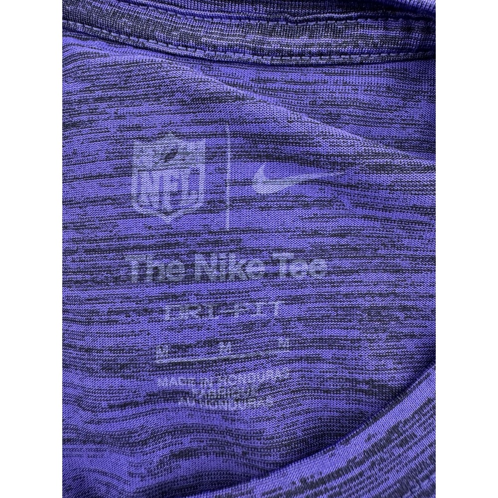 Men's Nike Purple Baltimore Ravens Velocity Performance T-Shirt Size Medium - Picture 5 of 5